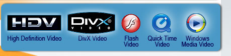 1 streaming and 4 downloadable videoformat
