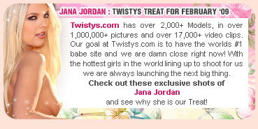 Jana Jordan Twistys Treat of the Month for February 2009